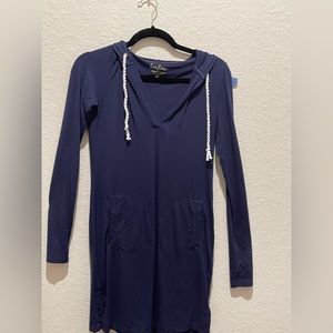 Lilly Pulitzer navy beach cover up